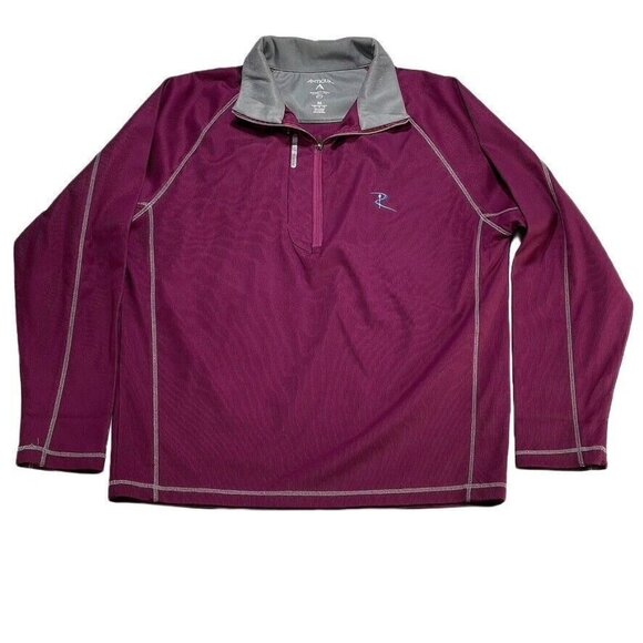 Antigua Womens Desert Dry Xtra Lite 1/4 Zip Pullover Jacket - Size M - - Picture 4 of 15